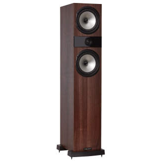 F303-Grille-Off-3Q-Walnut-large-floorstander.jpg Fyne Audio F303 - noyer